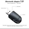 USB Audio Wireless Adapter Bluetooth 5.0  Transmitter Receiver 3 In 1 Mini Stereo AUX RCA 3.5mm Jack For TV PC Car Headphones. 