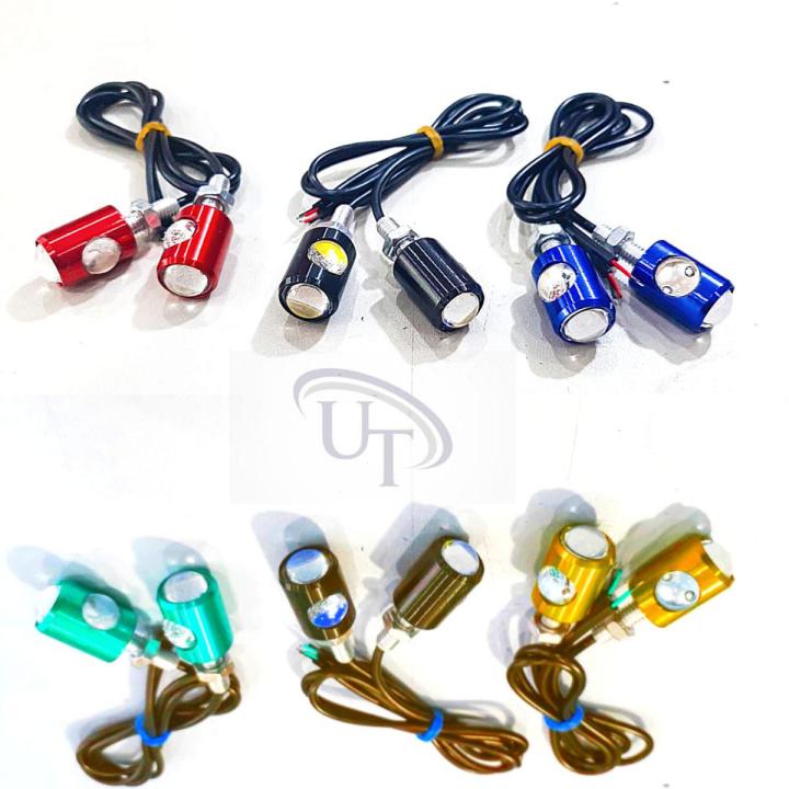 Mini Indicators LED (2 Pieces) Fancy Indicators For Bike