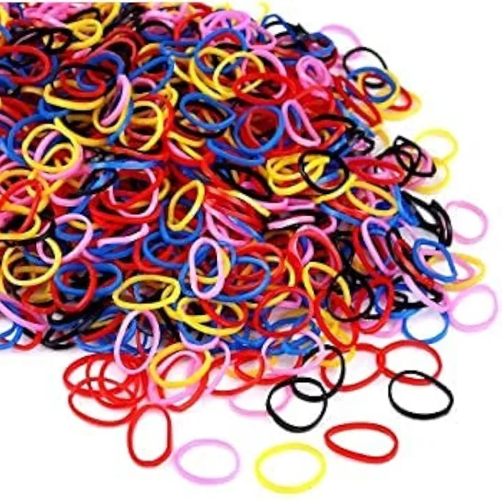 200%20Rubber%20Bands%20Soft%20Elastic%20Pack%20%20for%20Kids%20Hair%20Bands%20%20in%20Multicolors%20-%20Image%203