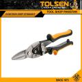 Tolsen Metal Sheet Cutter Aviation Snips Straight (250mm, 10") (M-S). 