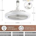 Durable Ceiling Fan Versatile Convertible Modern LED Light Fan Smart  efficient Fan for Bedroom Living Room Home Comfort Cooling Solutions Interior Decor. 