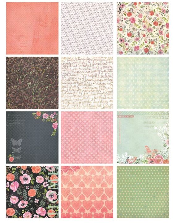 Design%20Paper%20Pack%20Scrapbook%20Papers%20Patterned%20Paper%20For%20Crafting%206x6%20Inch%20-%20Image%204