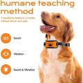 Dog Bark Collar for all size Dogs, No Shock, Anti Barking Pet Dog Training Collar with Beep Vibration, Automatic Dog Bark Control Device, water resistant. 
