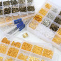 Metal Charms Clasps Hook Earring Needle for DIY Accessories Jewelry Making. 