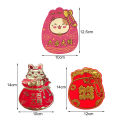 Lucky Money Bag Lucky Bag Shape 2023 Chinese New Year Red Envelopes. 