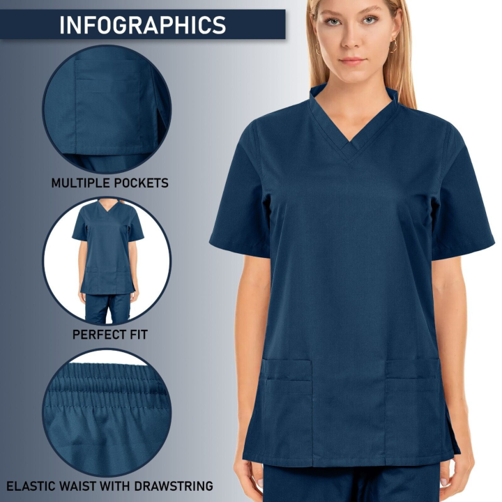 Doctor%20Uniform%20Scrub%20For%20Women%20Ladies%20Girls%20Students%20%20Nurse%20Hospital%20Medical%20Suit%20Export%20Quality%20Customized%20-%20Image%206