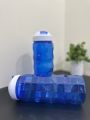 Pack of 2 Diamond Style Unbreakable Refrigerator Water Bottle  Classic Fridge Water Bottles  1.3 Liter Each, Leak-Proof BPA Free Plastic Water Bottles for Refrigerator. 