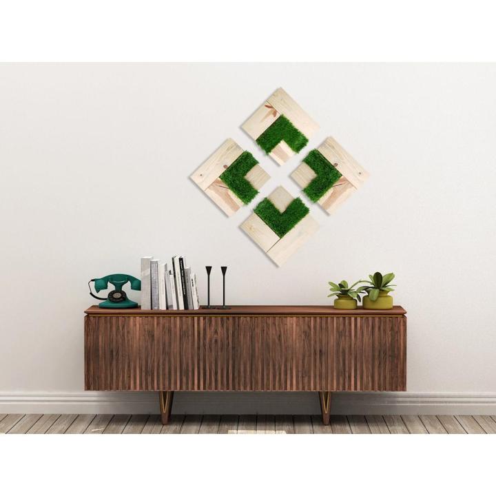 Natural Wooden Wall Art, Modern Wood Wall Decor, Mid Century Wooden Wall Hanging