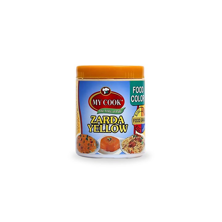 MY COOK ZARDA YELLOW FOOD COLOR 25gm | Daraz.pk