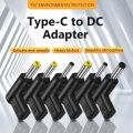 USB C PD to DC Power Connector Universal 15V 19V 12V Type C to DC Jack Plug Charging Adapter Converter for Router Tablet PD. 