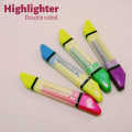 Paper Copy Fax Two colour Highlighter Double sided | DUAL SIDED / Double sided highlighter Marker in different colors | Double Sided Highlighter Marker | Unique Highlighter Marker For Marking (Random Colour) For Students Markers for school and colleges.. 