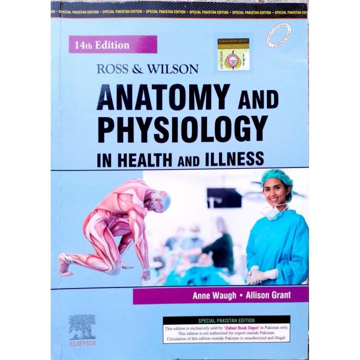 Ross & Wilson Anatomy and Physiology in Health and Illness 14th Edition Original Book