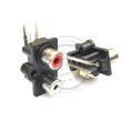 1PCS - RCA Female Stereo Audio Jack AV Audio input Socket Connector. 