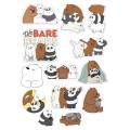 BARE BEARS STICKERS PACK. 