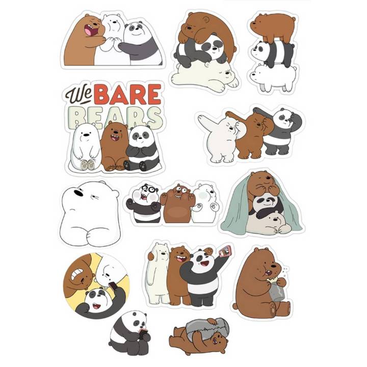 BARE BEARS STICKERS PACK