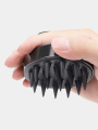 Non-Slip Silicone Scalp Massager Brush – Soft Silicone Bristles for Deep Cleansing, Dandruff Removal & Relaxing Hair Massage | Manual Shampoo Brush & Head Scrubber for Wet/Dry Hair | Anti-Slip Handle Bath Comb for Men & Women Hair Care. 