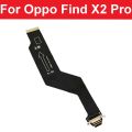 USB Charging Port Dock Flex Cable For Oppo Find X X2 X3 X5 Pro X2Lite X3Lite USB Charger Connector Board Flex Ribbon Parts. 