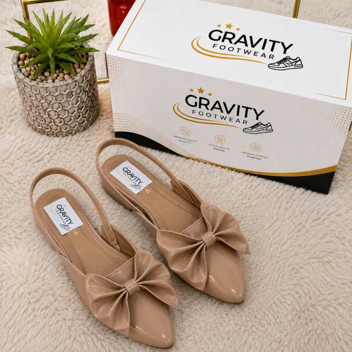 Gravity%20Footwear%20Women's%20Bow%20Pointed%20Toe%20Slingback%20Flats%20%7C%20Stylish%20Ladies%20Pumps%20%7C%20Comfortable%20Flat%20Shoes%20%7C%20Casual%20Party%20Wear%20Pumps%20%7C%20Soft%20Cushion%20Ladies%20Sandals%20%7C%20Fashion%20Footwear%20for%20Girls%20%7C%20Black,%20Beige%20&%20White%20-%20Image%202