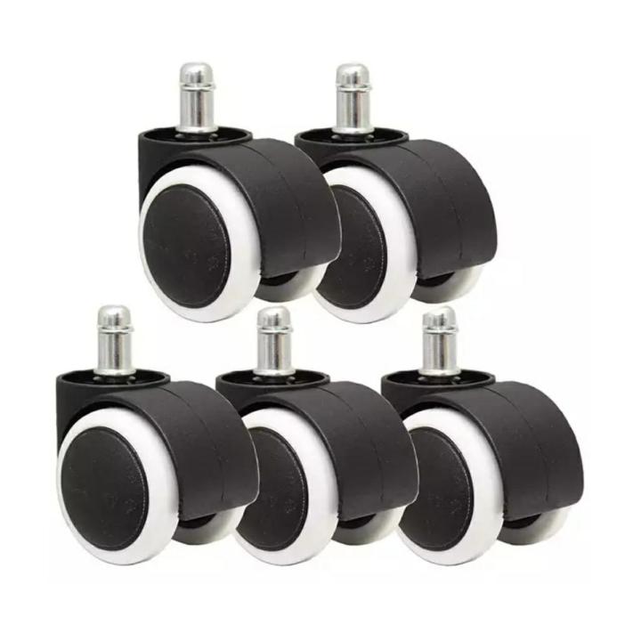 wheels / casters - set of 5 - all kinds of revolving chairs office chair/computer chair/executive chair