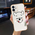 YIWESAN For Huawei Nova 3i Case Thin Side Edge Square New Design Phone Cases Cartoon Simple Winnie The Pooh Plating Pattern Silicone Casing Full Back Cover Camera Protection Shockproof Softcase. 
