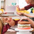 Cake Decorating Turntable Stand. 