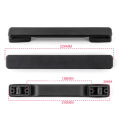 Plastic Luggage Handle 8" Carrying Pull Handle Replacement Parts Black. 