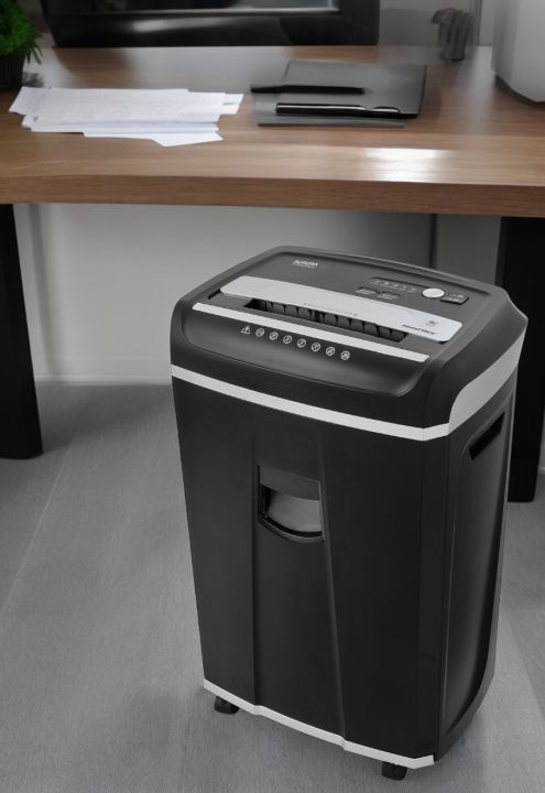 Aurora%20AS-1630CD%20Paper%20Shredder,%2016-Sheet%20Crosscut%20Shredder%20(4x25mm)%20with%2026.5ltr%20Bin,%20Shred%20CD/Card/Mail/Staple/Clip,%20%20P-4%20Security%20Level%20Document%20Shredder%20with%20220mm%20throat%20width%20and%20LED%20Display,%20continuous%20operation%20time%20of%2020%20mins.%20-%20Image%203