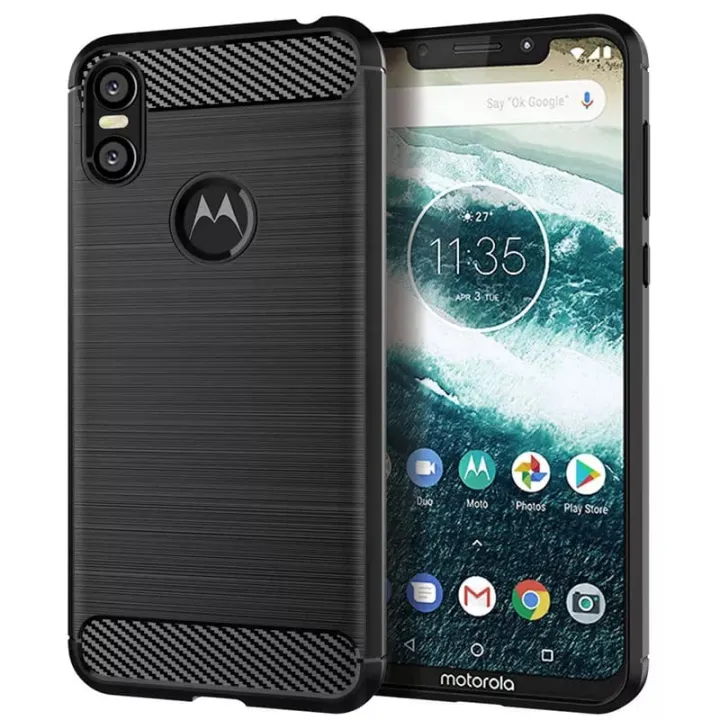 Motorola%20Moto%20One%20P30%20Play%20Case%20Soft%20Silicon%20Carbon%20Fiber%20Cover%20For%20Moto%20P30%20Play%20XT1941%20-%20Image%206