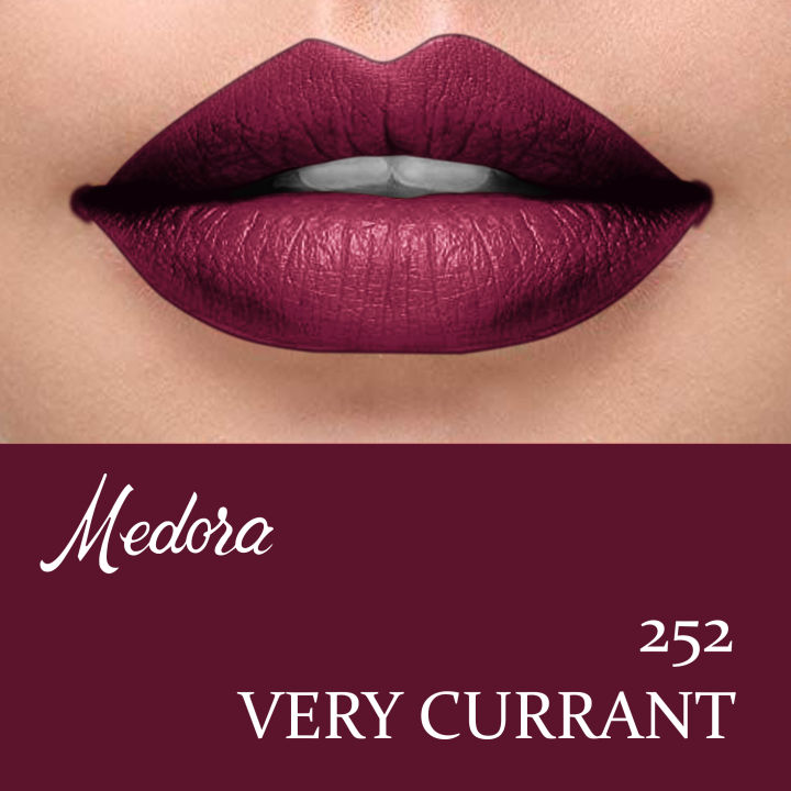 MEDORA%20Matte%20Lipstick-%20252%20VERY%20CURRANT%20-%20Image%205