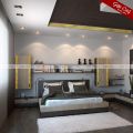 Gift City Presents Self Adhesive Building Border Acrylik Golden Mirror Sticker Wall Art 5/10/20/40/80 Pcs 60*60mm Home DIY Decoration Mirror Wall Stickers Home Decor. 