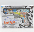 Ball Blaster Glock Toys, Manual Blaster, NO Need Charge and automatic Outdoor Shooting Toy gun, water ball, gell bullet Glock. 
