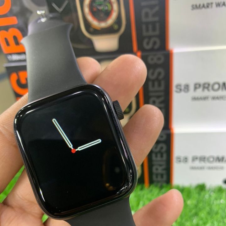 S8%20PRO%20Max%20Series%208%20Smart%20Watch%20With%20ALWAYS%20ON%20DISPLAY%20%7C%201.99''%20Bezel%20Less%20Display%20%7C%20Bluetooth%20Calling%20%7C%20Health%20Fitness%20Tracking%20Features%20-%20Image%202