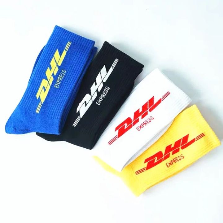 【Good-Love Store】Unisex Crew Cotton DHL Hip Hop Socks Vetements Style Letter Print Hipster Men Woman Skaterboard Fashion Sock