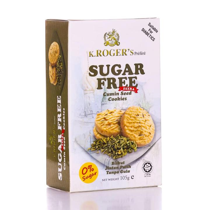 K.ROGER’S SUGAR FREE CUMIN SEED COOKIES – 105GM