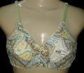 Pack of 4 Thin Strap Cotton Bras - Assorted Colors & Adjustable Sizes (30-42). 
