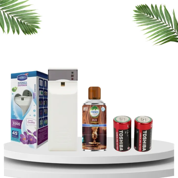 Fresco%20Automatic%20Air%20Freshener%20Dispenser%20with%20Oudh%20Refill%20and%20D-Sized%20Batteries,%20Air%20Freshener%20for%20Room%20and%20Bathroom,%20Automatic%20Air%20Dispenser%20for%20Freshener%20Spray%20-%20Image%202