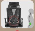 Ergonomic Computer Office Chair | Mesh Back | Adjustable Height & Tilt Function | Comfortable Desk Chair. 