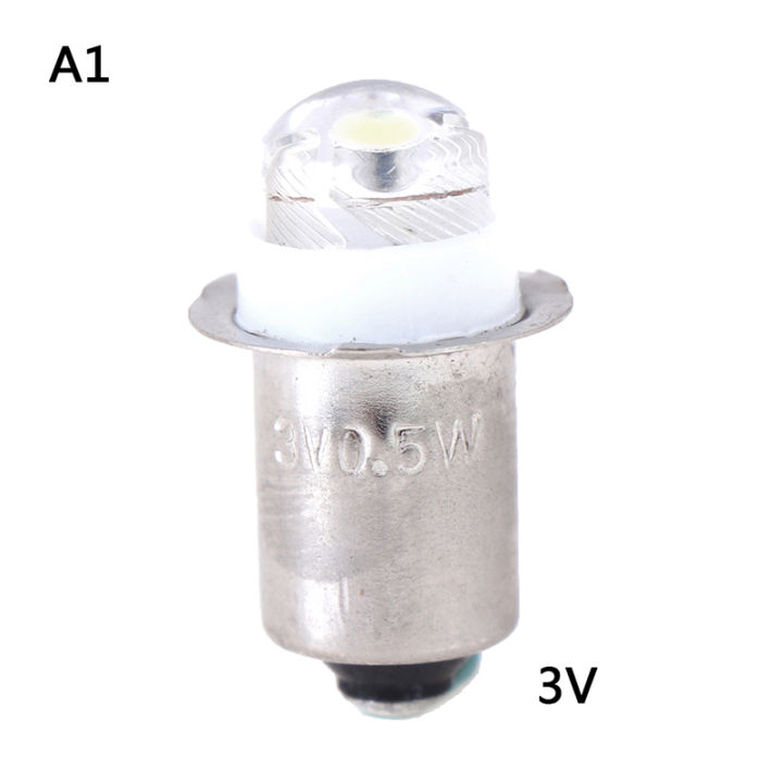 P13.5S 0.5w 3v 4.5v 6v work light flashlight torch light replacement led bulb Hudduo