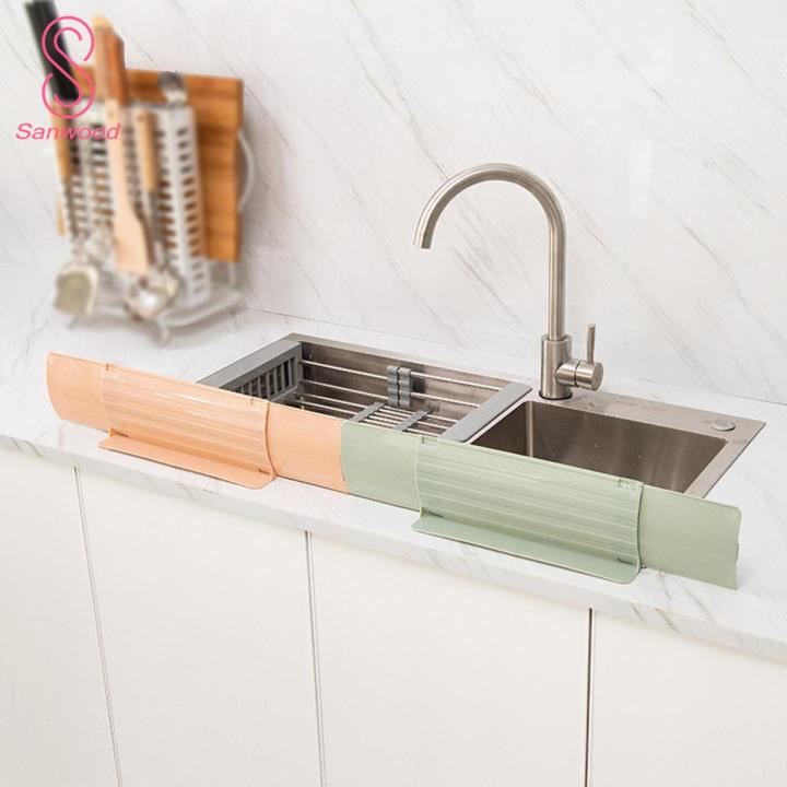 Anti-splash Board Sturdy Suction Cup Design Smooth Sink Splash Guard Barrier