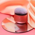 RT Foundation Makeup Blender Kabuki Brush For Face or Body Makeup Works With Liquid or Cream Foundation Dense Synthetic Bristles. 