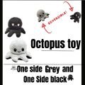 Reversible Octopus Plush, Adorable, Soft Cotton Soft, Double Sided Gift for Kids, Emotional Flap. 