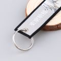 Tokyo Ghoul Keychain Manga Embroidery Key Chain for Motorcycles and Cars Gifts Key Tag Anime Key Chain Key Ring Chaveiro. 