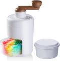 FRAKIN Ice Machine Snow Cone Machine,Manual Portable Ice Crusher with Free Ice Cube Trays Slushie Machine Hand Crank Ice Crusher Shaved Ice Machine Ice Blender for Drinks Ice Cream Snowcone. 