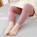 Baby Girl Stretch Leggings Pants Spring and Autumn Toddler Child Cotton Knitting Trousers Newborn Kids Long Tights. 