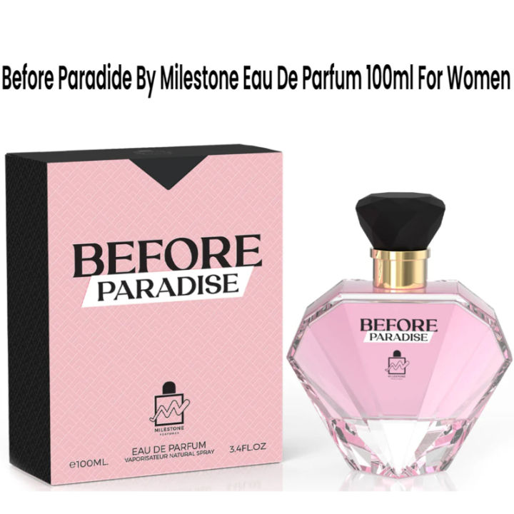 Before Paradide By Milestone Eau De Parfum 100ml For Women