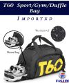 T60 Sports Gym Duffel Bag Waterproof SportsT60 Bags for Men Fitness Women Yoga Training Handbag with Shoe Compartment Traveling Training and Gym. 