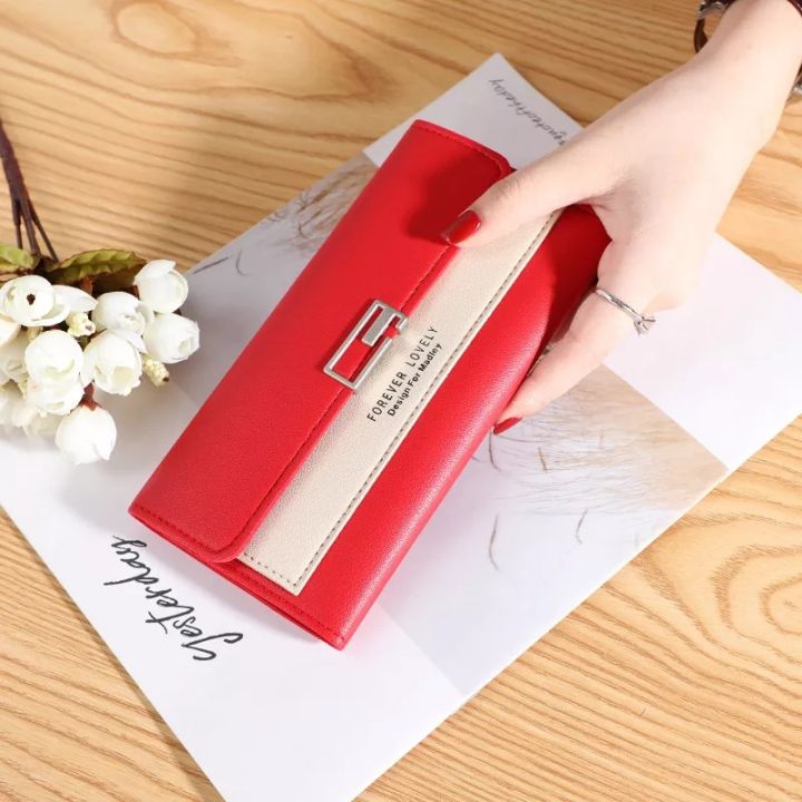 Wallet for Women - New Fashion Long Trifold Purse and Wallet for Girls