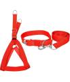 Pack of 3 ( Harness + Collar and Leash ) For Large Dogs. 