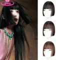 BUQI Princess Cut Bangs Hair Extension Synthetic Wig Piece Hime Cut Japanese Anime Liu Hais Synthetic Bangs Hair Piece Clip. 