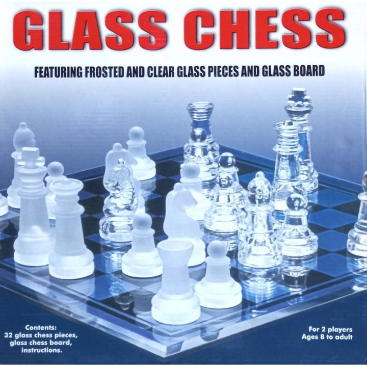 Planet T: GLASS CHESS SET (L) | Daraz.pk
